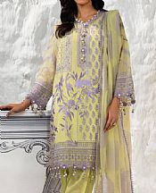 Sana Safinaz Greenish Beige Net Suit- Pakistani Lawn Dress
