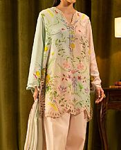 Sana Safinaz Light Green/Light Pink Linen Suit- Pakistani Winter Dress