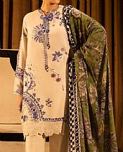 Sana Safinaz Peach Linen Suit- Pakistani Winter Dress