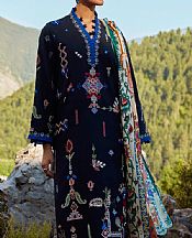 Sana Safinaz Black Lawn Suit- Pakistani Lawn Dress