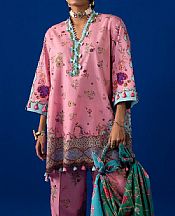 Sana Safinaz Pink Lawn Suit (2 pcs)- Pakistani Designer Lawn Suits
