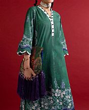 Sana Safinaz Mineral Green Lawn Suit (2 pcs)- Pakistani Designer Lawn Suits