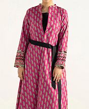 Hot Pink Cotton Kurti- Pakistani Winter Dress
