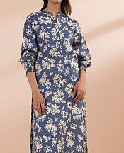 Sapphire Navy Blue Lawn Kurti- Pakistani Lawn Dress