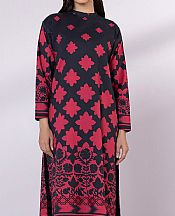 Sapphire Black/Pink Lawn Kurti- Pakistani Lawn Dress