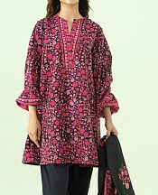Sapphire Magenta Khaddar Suit (2 Pcs)- Pakistani Winter Dress