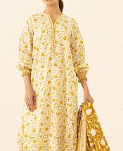 Sapphire Off-white Khaddar Suit (2 Pcs)- Pakistani Winter Dress
