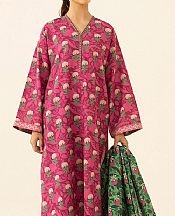 Sapphire Hot Pink Khaddar Suit (2 Pcs)- Pakistani Winter Clothing