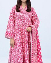 Sapphire Hot Pink Khaddar Suit (2 pcs)- Pakistani Winter Dress