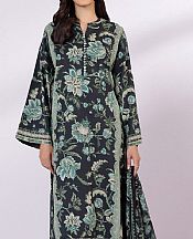 Sapphire Grey Lawn Suit- Pakistani Designer Lawn Suits
