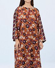 Golden Brown Khaddar Suit (2 pcs)