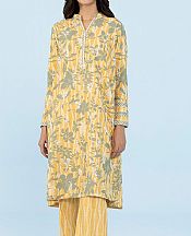 Sapphire Sand Gold Khaddar Suit (2 Pcs)- Pakistani Winter Clothing