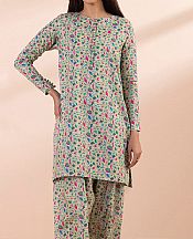 Sapphire Multicolor Lawn Suit (2 Pcs)- Pakistani Lawn Dress