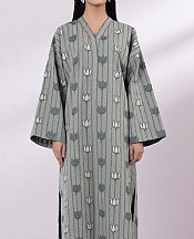 Sapphire Beige Jacquard Suit (2 Pcs)- Pakistani Designer Lawn Suits