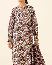 Sapphire Ivory/Lilac Khaddar Suit- Pakistani Winter Clothing