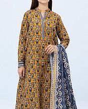 Mustard Khaddar Suit