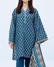 Denim Blue Khaddar Suit