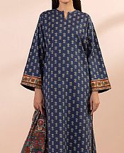 Sapphire Navy Lawn Suit- Pakistani Lawn Dress