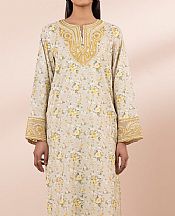 Sapphire Ivory Lawn Suit (2 Pcs)- Pakistani Lawn Dress