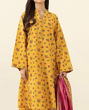 Sapphire Mustard Khaddar Suit (2 Pcs)- Pakistani Winter Clothing
