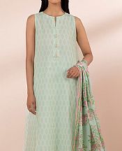 Sapphire Light Turquoise Lawn Suit (2 Pcs)- Pakistani Lawn Dress
