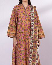 Sapphire Rust Lawn Suit (2 Pcs)- Pakistani Designer Lawn Suits