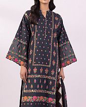 Sapphire Black Lawn Suit (2 Pcs)- Pakistani Lawn Dress