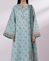Sapphire Aqua Lawn Suit (2 Pcs)- Pakistani Lawn Dress