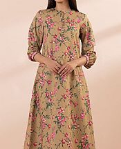 Sapphire Beige Lawn Suit (2 Pcs)- Pakistani Designer Lawn Suits