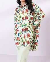 Sapphire Off-white Lawn Suit (2 Pcs)- Pakistani Designer Lawn Suits