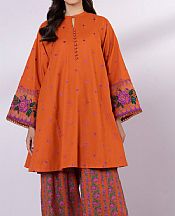 Sapphire Orange Lawn Suit (2 Pcs)- Pakistani Designer Lawn Suits