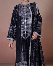 Black Jacquard Suit- Pakistani Winter Clothing