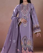 Lavender Cotton Suit- Pakistani Winter Dress