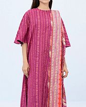 Magenta Khaddar Suit