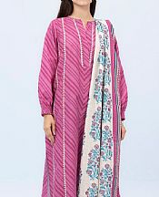Rose Pink Khaddar Suit