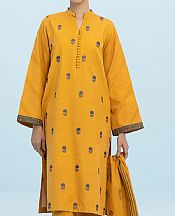 Sapphire Mustard Khaddar Suit- Pakistani Winter Clothing