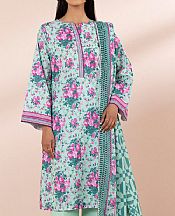 Sapphire Aqua Lawn Suit- Pakistani Designer Lawn Suits