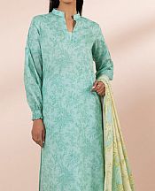 Sapphire Sea Green Lawn Suit- Pakistani Designer Lawn Suits