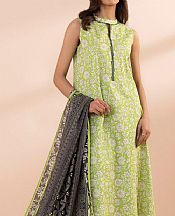 Sapphire Light Green Lawn Suit- Pakistani Designer Lawn Suits