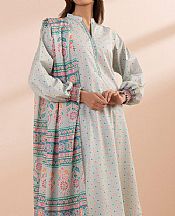 Sapphire Light Grey Lawn Suit- Pakistani Lawn Dress