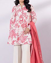 Sapphire Off-white Lawn Suit (2 Pcs)- Pakistani Lawn Dress