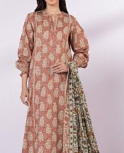 Sapphire Taupe Lawn Suit- Pakistani Lawn Dress