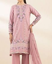 Sapphire Dusty Pink Cotton Suit- Pakistani Designer Lawn Suits