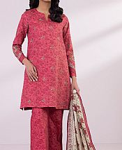 Sapphire Pink Lawn Suit- Pakistani Designer Lawn Suits