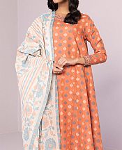 Sapphire Coral Jacquard Suit- Pakistani Designer Lawn Suits