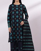 Sapphire Black Jacquard Suit- Pakistani Lawn Dress