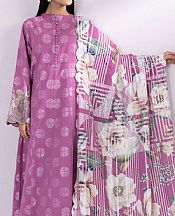 Sapphire Dark Lilac Jacquard Suit- Pakistani Designer Lawn Suits
