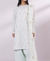 Sapphire Sky Blue Jacquard Suit- Pakistani Designer Lawn Suits
