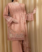 Sapphire Peach Jacquard Suit- Pakistani Lawn Dress