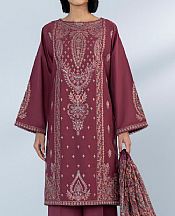 Sapphire Maroon Cotton Suit- Pakistani Lawn Dress